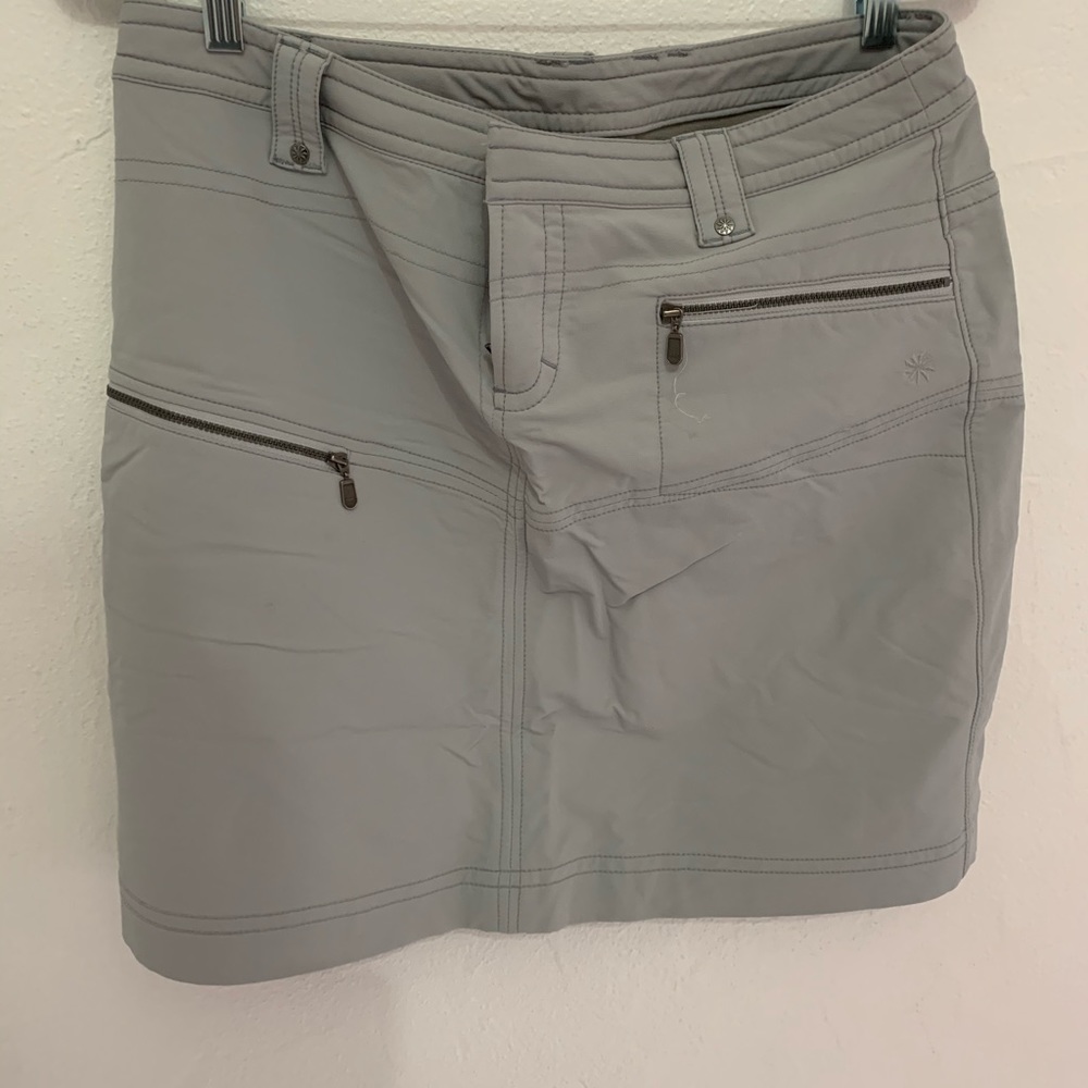 Athleta Light Grey Skirt